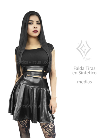 faldas rockeras metaleras sintetica tiras quito ecuador guayaquil cuenca 